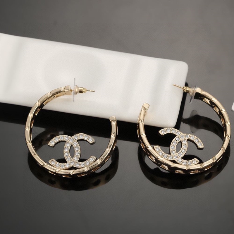 Ch*el earrings